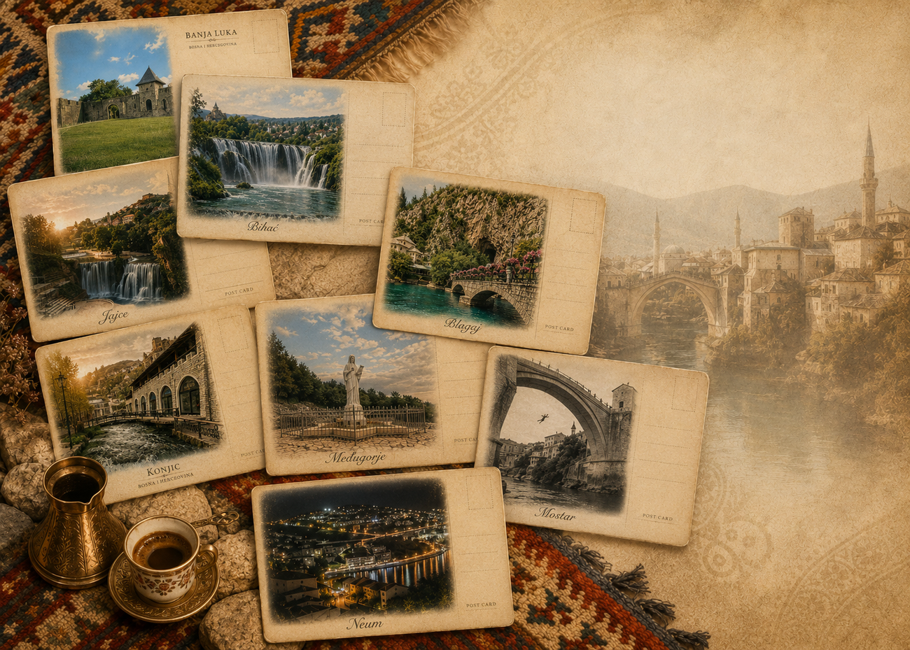 Bosnia & Hercegovina Postcards Inspired by Every Corner of the Country