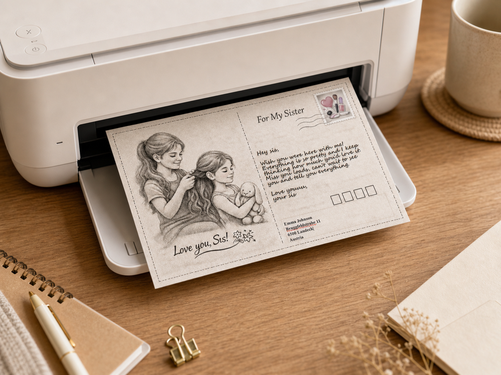 Printed with care
