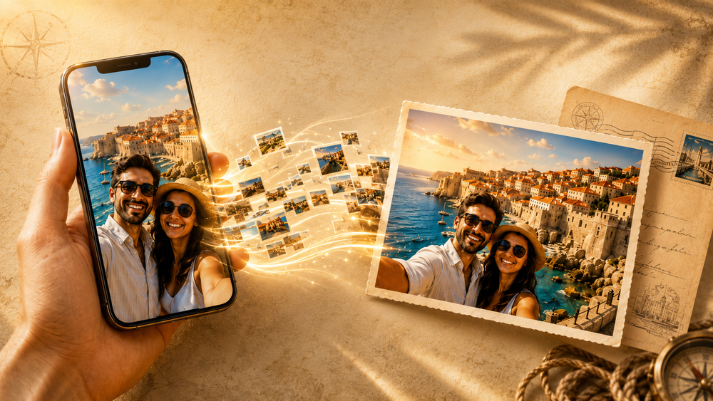 Turn Your Phone Photos Into a Real Memories.