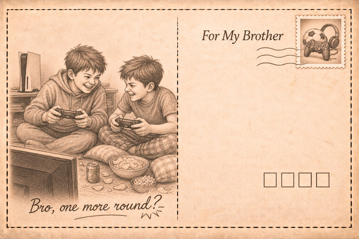Postcards for Brother