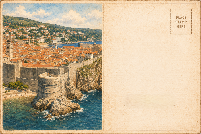 Dubrovnik desde las alturas