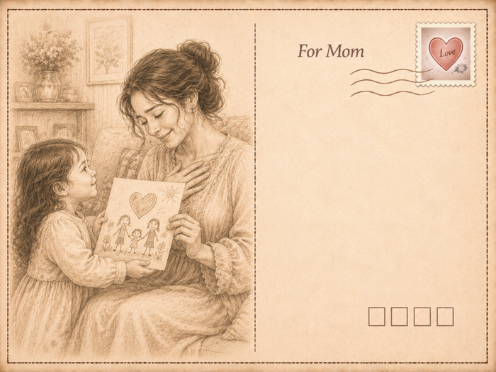 A Drawing for Mom