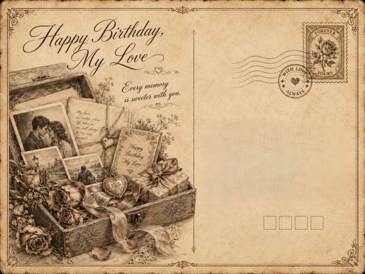 Birthday For My Love