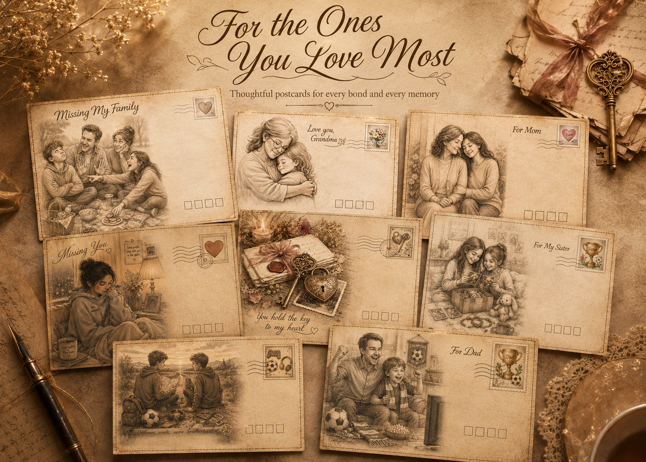 Personalized Postcard Ideas Made From Your Memories