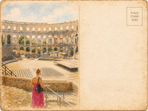 Dentro del Coliseo