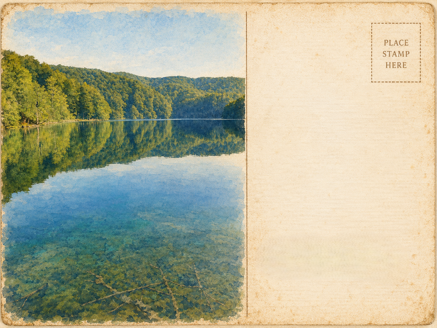 Stiller See im Wald