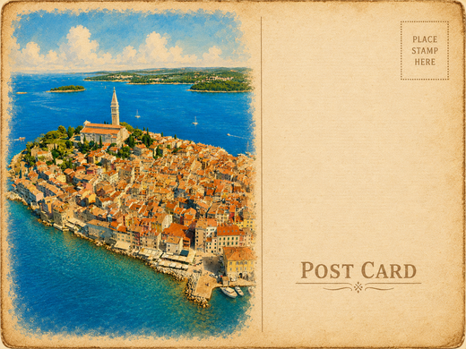 Rovinj desde arriba
