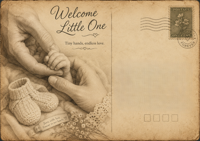 New Baby Postcards