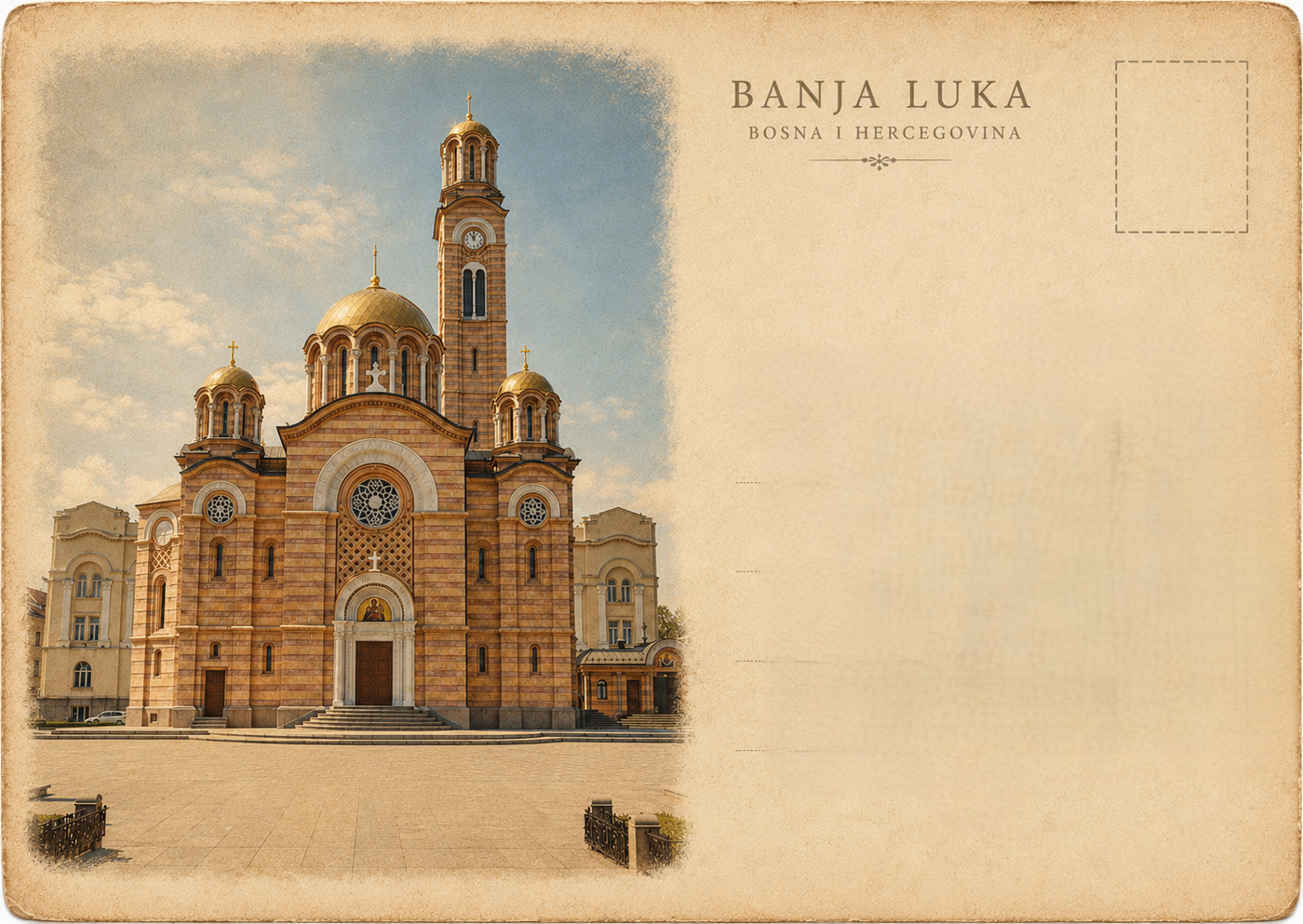 Cathedral Of Christ The Saviour Postcard