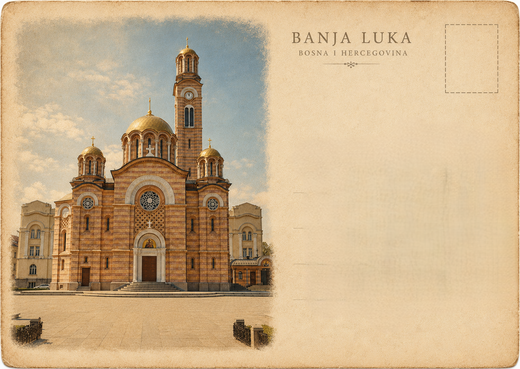Cathedral Of Christ The Saviour Postcard