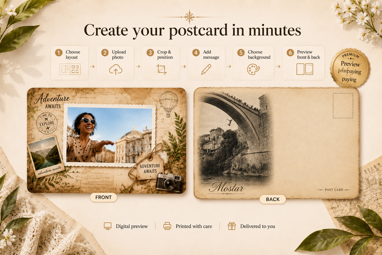 Bosnia & Hercegovina Postcards Inspired by Every Corner of the Country
