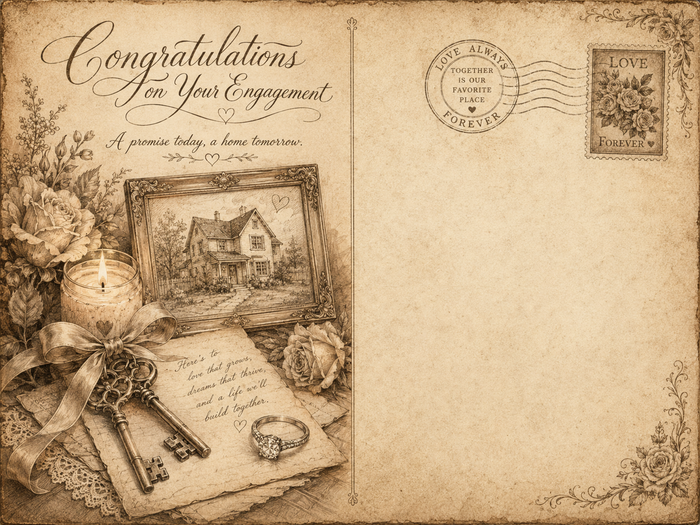 Engagement Postcards