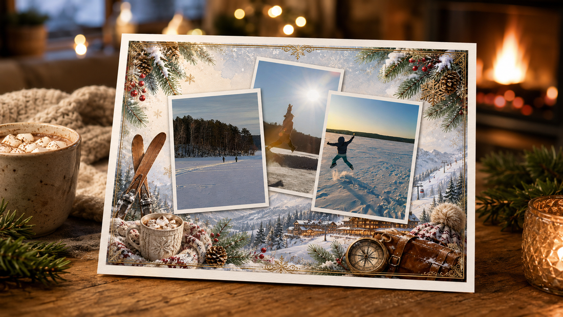 Personalized postcards made from real memories